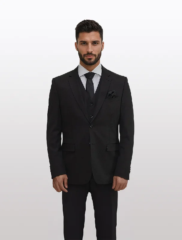 FUBU Black Separates Slim-Fit Jacket