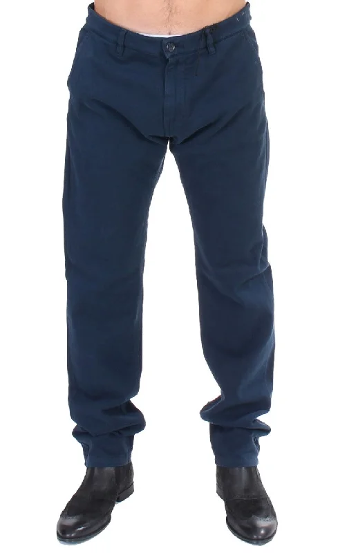 Best Fitting Men's JeansGF Ferre Elegant  Cotton Stretch Men's Chinos