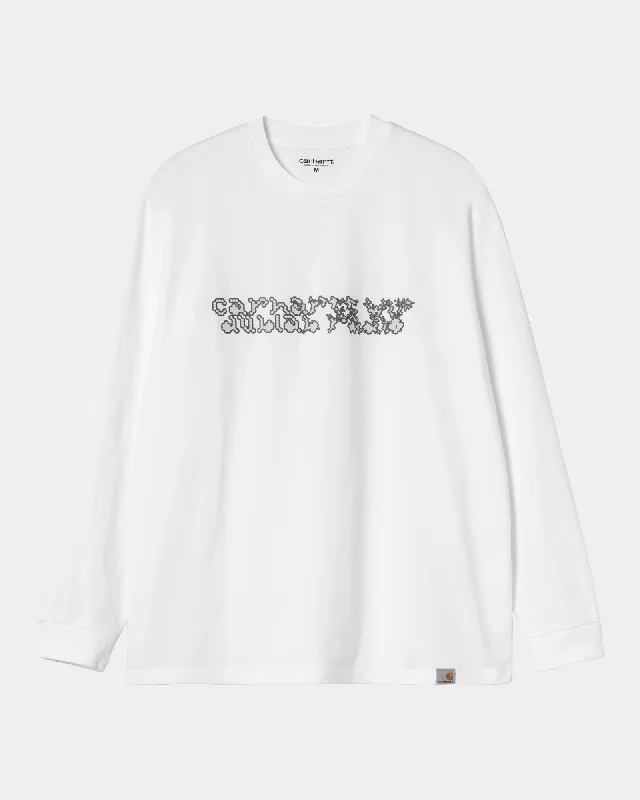 Versatile Men's Tank TopsDUBLAB 25 YRS Long Sleeve T-Shirt | White