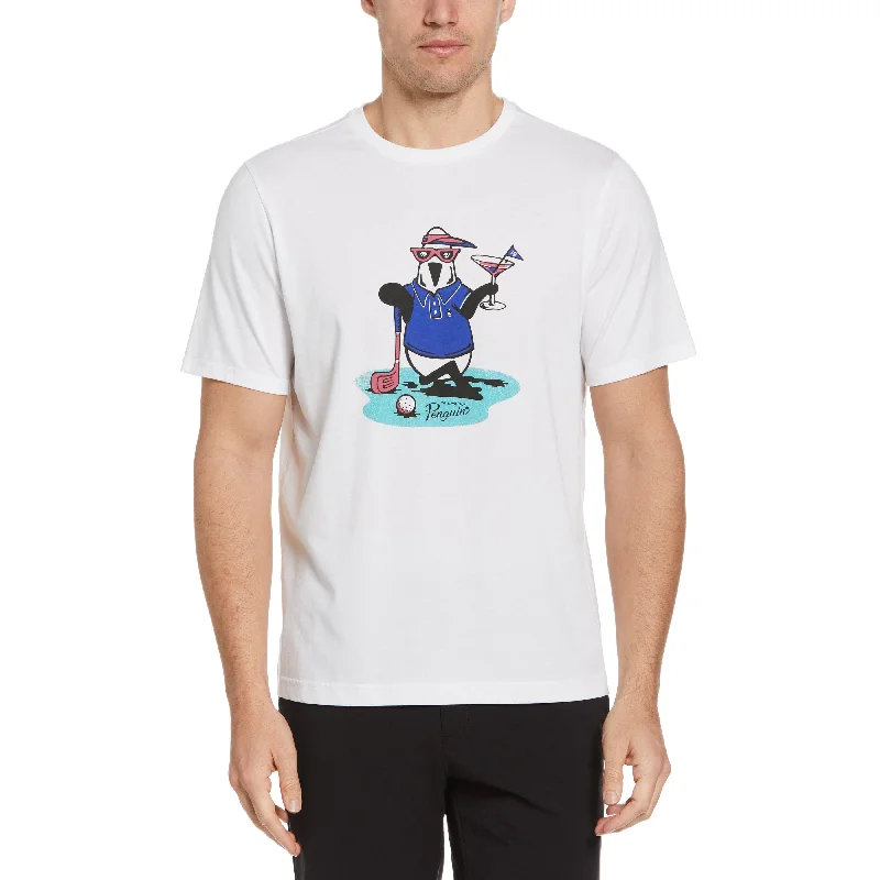 Men's Dressy Shirts for Formal EventsPete's In Da Party Print Golf Tee