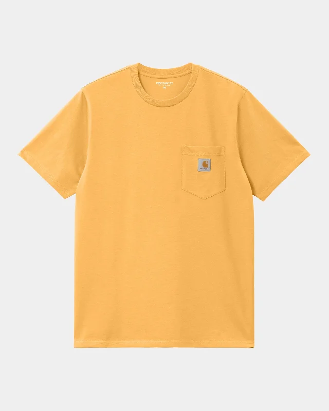 Men's Shirts with Adjustable CuffsPocket T-Shirt | Winter Spice