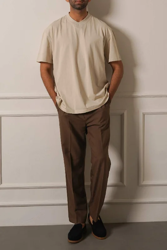 Men's Shirts with Patch PocketsV-NECK TEE