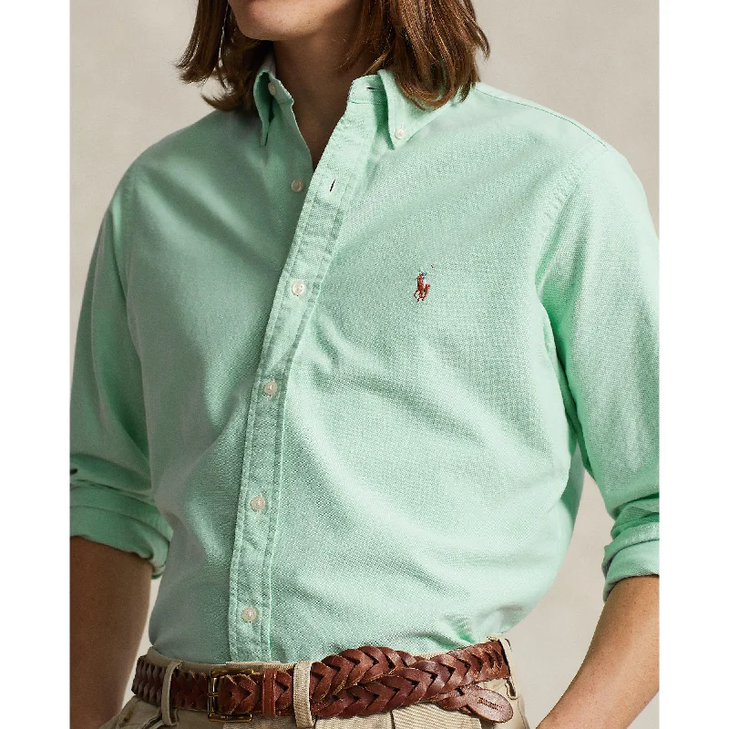 Men's Hunting Shirts for Camouflage and ComfortPolo Ralph Lauren - Oxford Shirt - Green