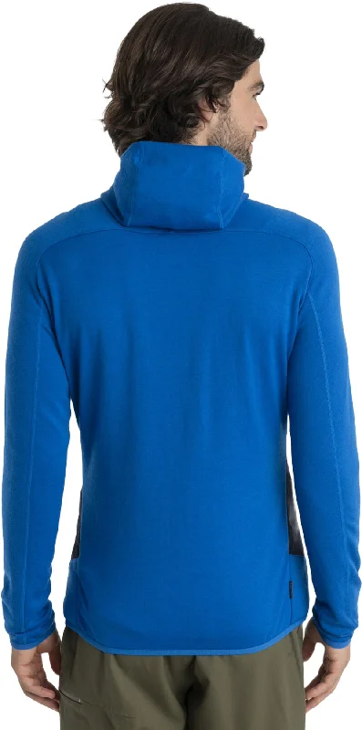 Men's Hoodies for HikingQuantum Merino Hybrid Long Sleeve Zip Hoodie - Men's|-|Chandail à capuchon à manches longues et glissière hybride en mérinos Quantum - Homme