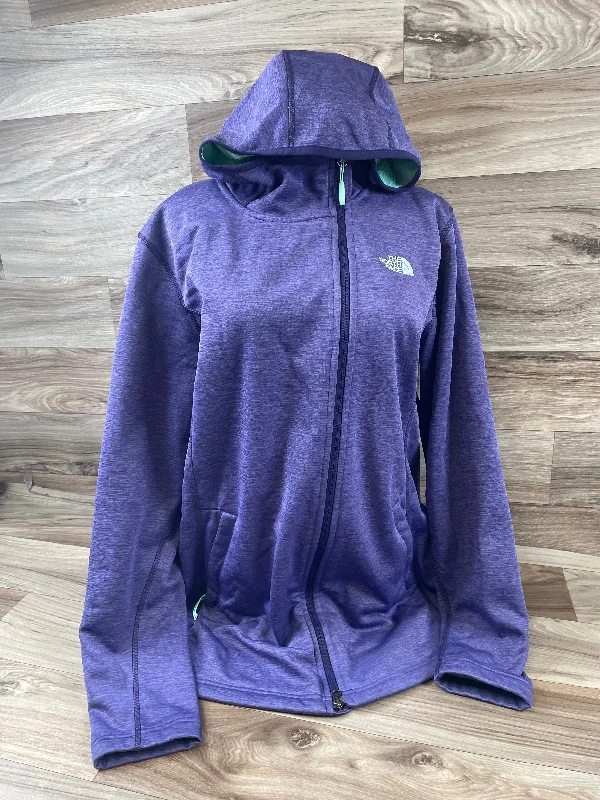 Men's Coats for Rainy WeatherAthletic Jacket By The North Face In Purple, Size: Xl